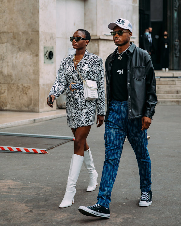 HUGE featured in VOGUE Best Street Style Photos from the Paris SS2022 Fashion Shows - HUGE UNDERGROUND BUSINESS