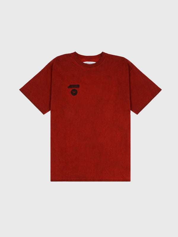 RED TREATMENT TEE